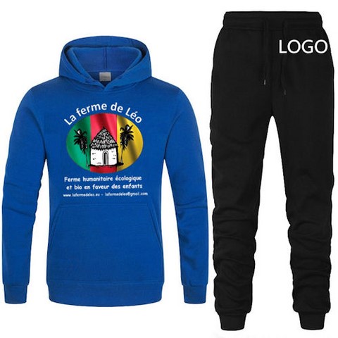 Ensemble Mixte H/F à Personnaliser avec image logo