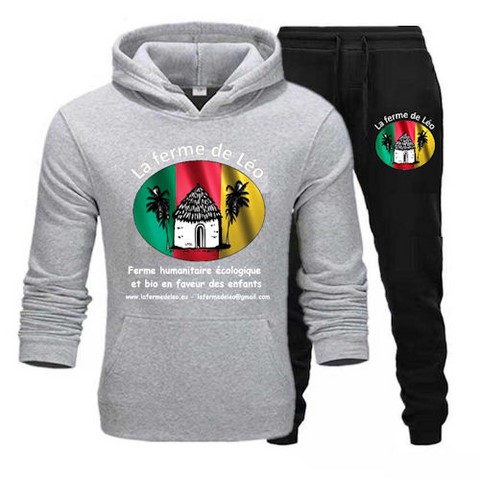 Ensemble Mixte H/F à Personnaliser avec image logo,