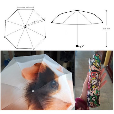 Parapluie à Personnaliser avec Image ou Logo