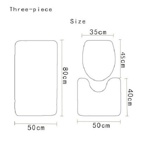 Ensemble tapis salle de bain à Personnaliser