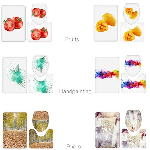 Ensemble tapis salle de bain à Personnaliser