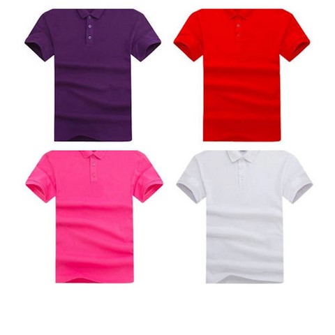 Polo Mixte à Personnaliser avec image et textes