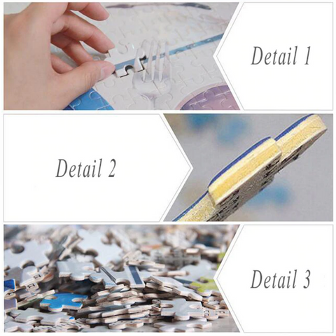 Puzzle à personnaliser avec votre image/logo custom