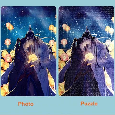 Puzzle à personnaliser avec votre image/logo custom