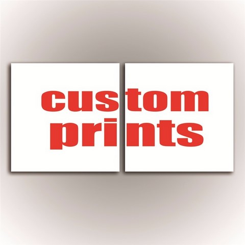 Tableau peinture à l'huile sur toile Imprimé- à personnaliser