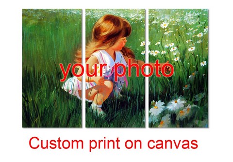 Tableau peinture à l'huile sur toile Imprimé- à personnaliser