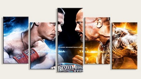 Tableau peinture à l'huile sur toile Imprimé- à personnaliser