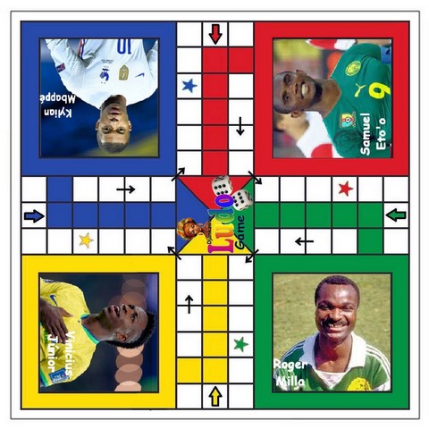 Ludo, bois Cameroun à personnaliser avec vos photos images, jeu de société, Djankawax,