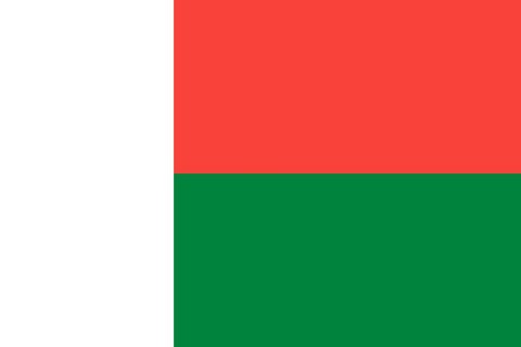 Madagascar, Drapeau national, Supporters, Fans, Football, Pays Afrique, Caf, Can,