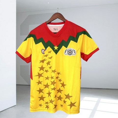 Maillot de Football Burkina Faso, ​jaune, Can, Caf, Afrique, Soccer, Africa, maillots pays africains,