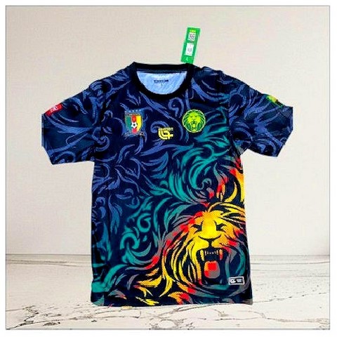  Cameroon green Football Jersey,Maillot Cameroun, personalisable, blanc, vert, rouge, Football, Lions indomptables Fourteen, Official,
