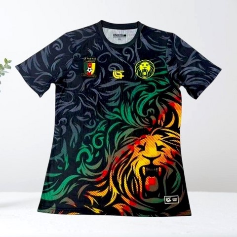  Cameroon 2026 black Football Jersey, Cameroun, vert, Football, Fourteen, équipe nationale,