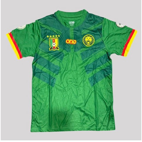 Maillot rouge, Cameroun, blanc, vert rouge, Football,