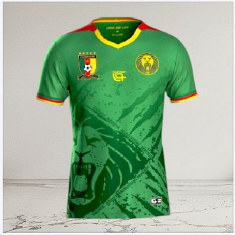  Cameroon red Football Jersey,Maillot Cameroun, personalisable, blanc, vert, rouge, Football, Lions indomptables Fourteen, Official,