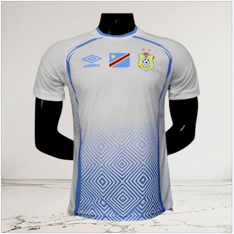 Maillot de Football blanc Congo 2026, équipe nationale, drapeau, 