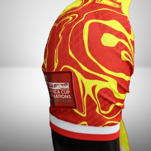 Maillot de Football orange Congo 2026, équipe nationale, drapeau, 