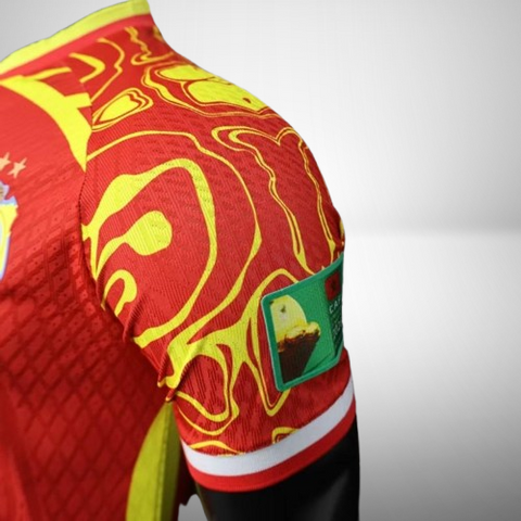 Maillot de Football orange Congo 2026, équipe nationale, drapeau, 