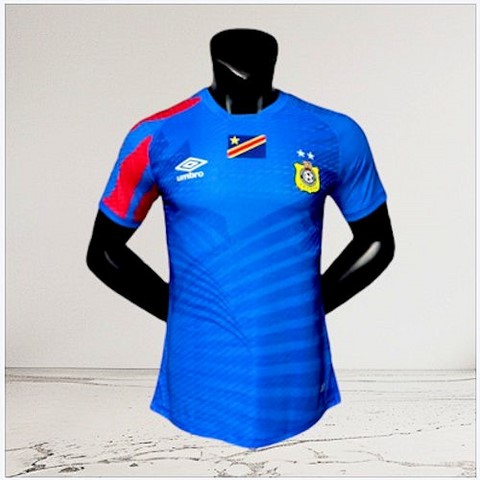 Maillot de Football Congo 2024, bleu, Les Leopards., Supporter RDC,Football Africain. africa. can, Afrique, football, djankawax, Africa Football, Diaspora Africaine, drapeau,