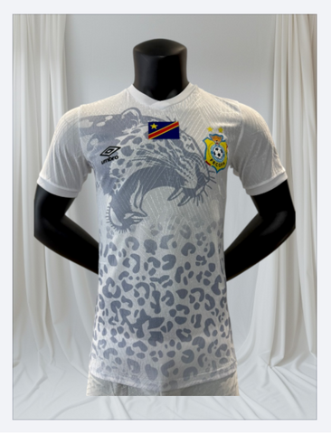 Maillot de Football blanc Congo 2026, LesLeopards, Drapeau Congo RDC, Les Leopards, Supporter RDC, Football Africain, Fans, Football, République Démocratique du Congo, 