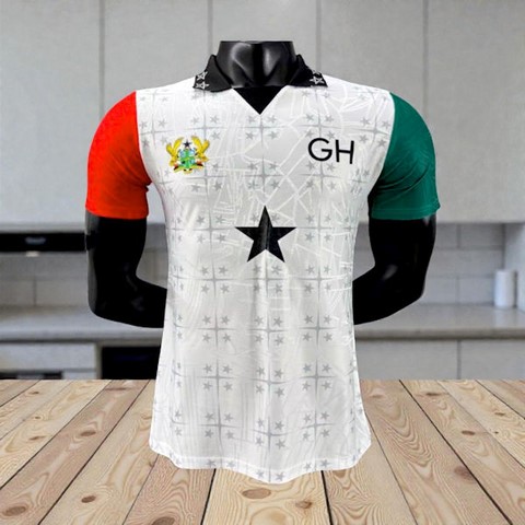 Maillot de Football jaune Ghana, équipe nationale, drapeau, 