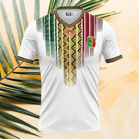 Maillot de Football vert Mali, équipe nationale, drapeau, 