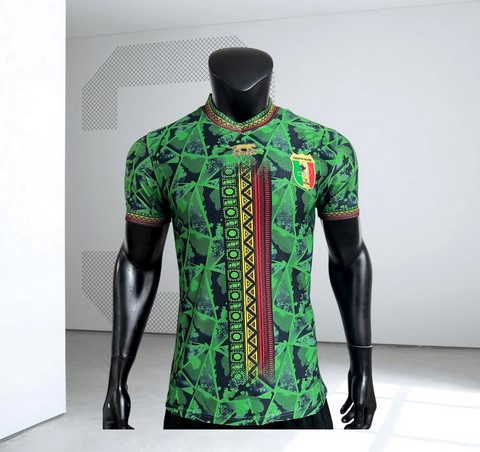 Maillot de Football vert Mali, équipe nationale, drapeau, 