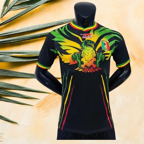 Maillot de Football Noir Mali, équipe nationale, drapeau, 