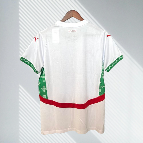 Maillot de Football blanc, Maroc, équipe nationale, drapeau, 