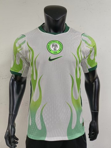 Maillot de Football Nigéria 2025, vert, équipe nationale, drapeau, 