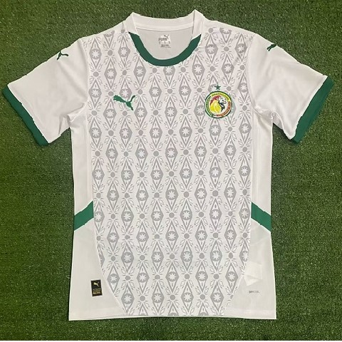 Maillot de Football blanc, Sénégal, équipe nationale, drapeau, Can 2025, Les Lions de la Téranga, 
