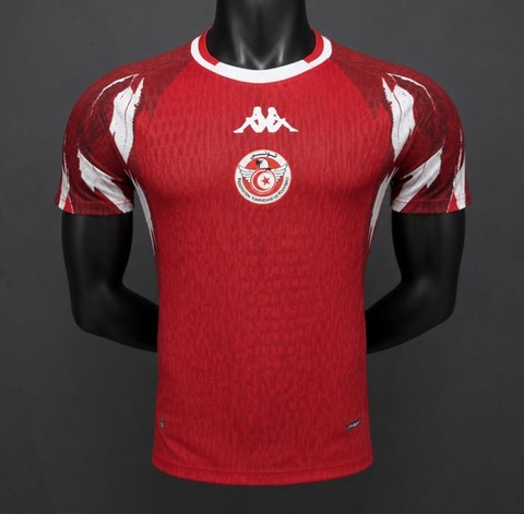 Maillot de Football Tunisia, red, Can, Caf, Afrique, pays Africain, foot afticain,