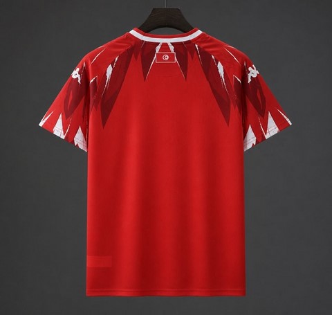 Football Jersey Tunisia red, Can, Caf, Afrique, pays Africain, foot afticain,