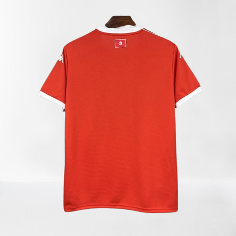 Football Jersey Tunisia red, Can, Caf, Afrique, pays Africain, foot afticain,