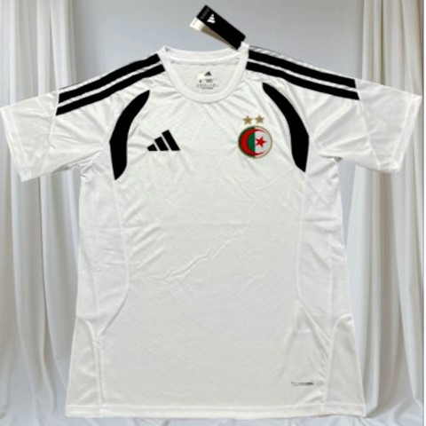 Maillot de Football blanc, Algérie, équipe nationale, drapeau, 