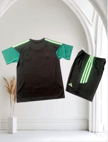 Maillot + Short Kids Footballl Mexique 2026, enfant,2026, enfant, noir, Jerseys, Fans, Supporters El Tri, DiasporaMexicaine, Mexico, 