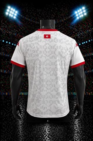 Football Jersey Tunisia white, Custom -name and number-équipe nationale, Can 2025, AiglesDeCarthage, SupporterTunisien, Can, Caf Africa, 2025, soccer Africa, 