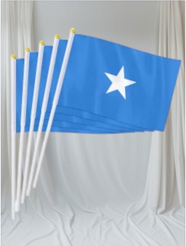 Drapeau mains Somalieie, lot de 5/10/20/50/100 pieèces,