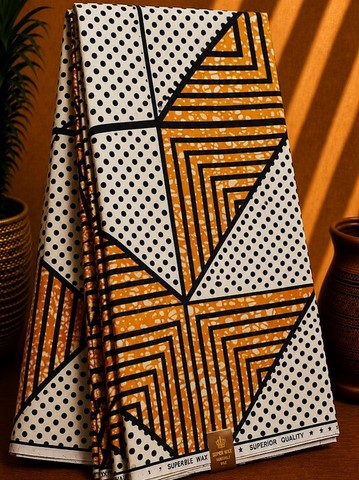 tissu pagne wax africain 6 yard,ventes solidaire,lafermedeleo,La ferme de Léo,