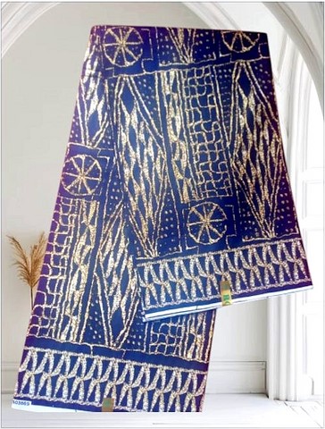 issu pagne wax africain,  Ndop, La ferme de Léo, ventes solidaires,