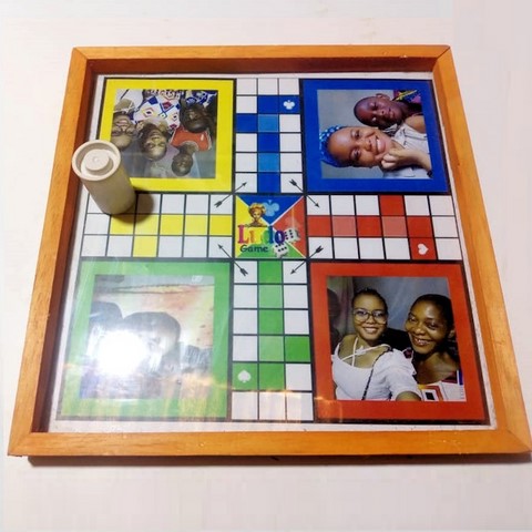 Ludo to personalize with your images, Bois Cameroon, Djankawax,