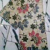 Tissu-Coton-fleurs rouge, Lafermedeleo-Djankawax,