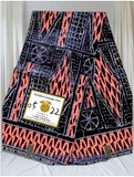 tissu pagne corail, Ndop Bamiléké Cameroun, africain 3/6 yard, Ndop bamilékés Cameroun, ventes solidaire,lafermedeleo,Djankawax,