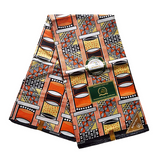 Tissu pagne wax africain 6 yard, Djankawax, tissus pagnes,
