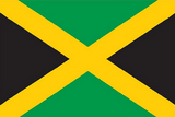 Drapeau de la Jamaïque, Supporters, Fans, Football, Jamaïca,