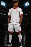 Ensemble Football Tunisie Enfant Maillot + Short, 2026.  doré, AiglesDeCarthage, SupporterTunisien, Can, Caf, Afrique,