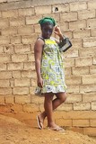 Robe femme, africaine, kaba, boubou en tissu pagne wax