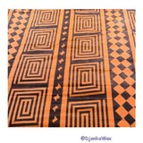 tissu pagne wax africain vert/jaune 2/3/6 yard,ventes solidaire,Djankawax,