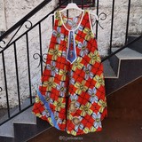 Robe femme, africaine, kaba, boubou en tissu pagne wax, Djankawax,