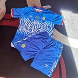 Ensemble Football Tunisie Enfant Maillot + Short, 2026.  doré, AiglesDeCarthage, SupporterTunisien, Can, Caf, Afrique,