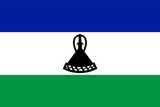 Drapeau national Lesotho, Supporters, Fans, Football, Cameroun